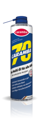 Caramba 70 mit tellerübergreifendem Sprühkopf