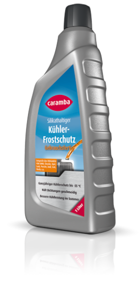 Der Kühler Frostschutz Fertigmix von Caramba